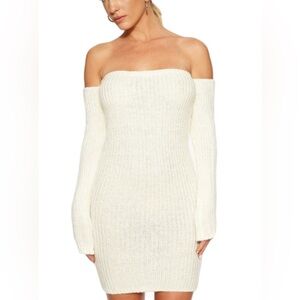 Naked Wardrobe Off the Knit sweater dress